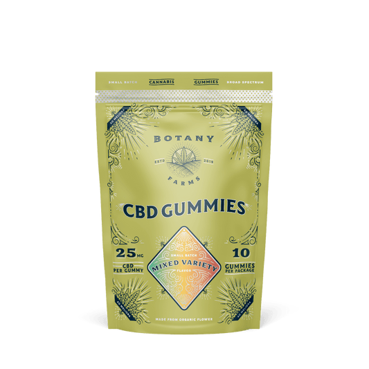 Mixed Flavors CBD Gummies: 10 Pack from Botany Farms