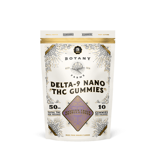 Nano Delta 9 Microdose Gummies from Botany Farms